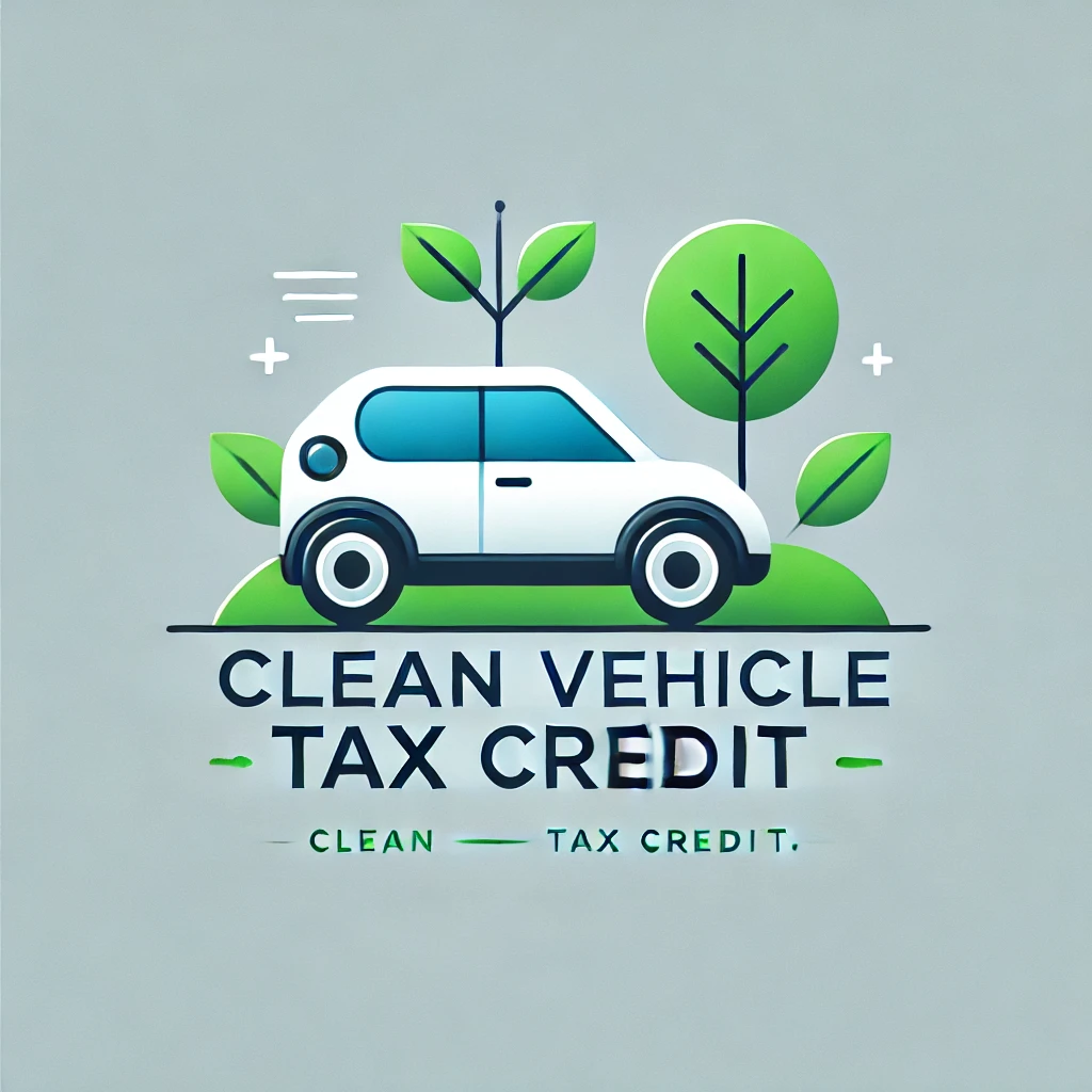 clean vehicle tax credit generated using Dall-E